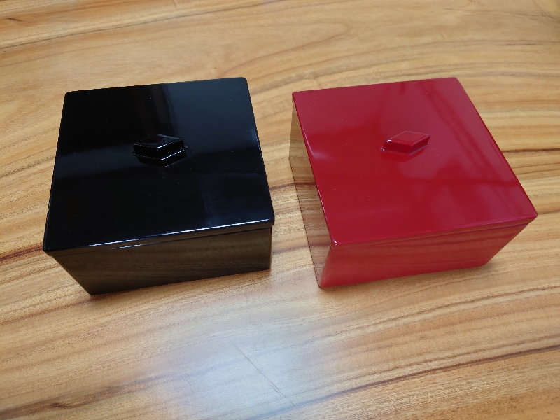 黒溜漆塗りせいろ　本朱漆塗りせいろ　福岡柳川せいろ蒸し 黒溜漆塗りせいろ 本朱漆塗りせいろ 福岡柳川せいろ蒸し - メルカリ